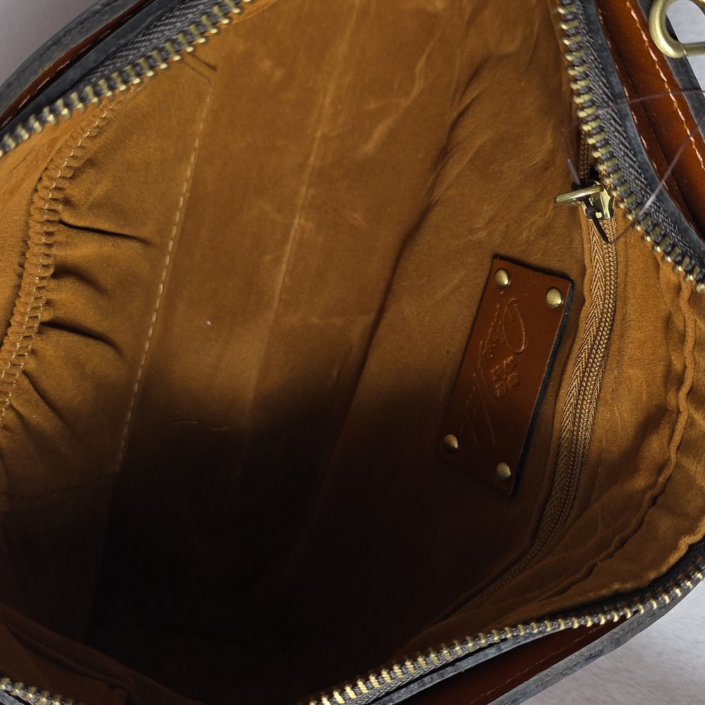 Patricia Nash B Along The Coast Nova Leather Crossbody Bag - Picture 7 of 7